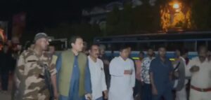 Allegations of attack on Sukanta Majumdar convoy in Nabadwip.