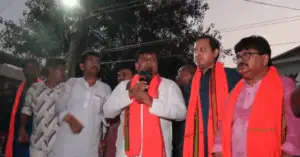 Sukanta Majumdar Leads BJP Protest Over Krishnanagar Police Misconduct