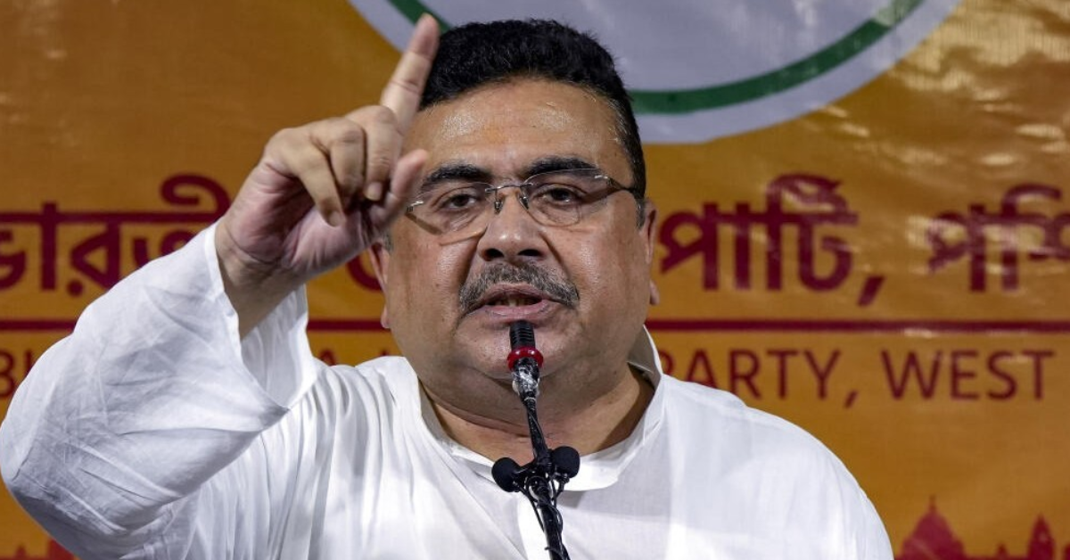Suvendu Adhikari Targets Both Mamata and Abhishek Banerjee from Nandigram Rally