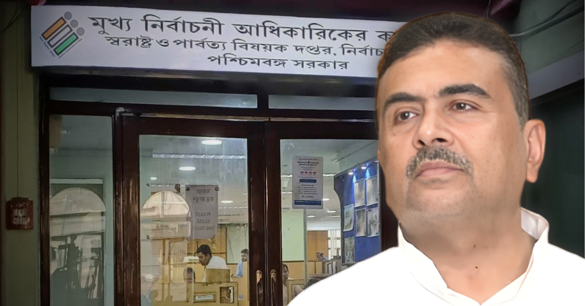 Suvendu Adhikari meets CEO over SIR controversy