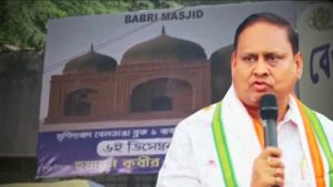 Humayun Kabir Announces Babri Masjid Foundation Ceremony in Murshidabad