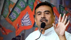 BJP claims police blocked Suvendu Adhikari’s rally.