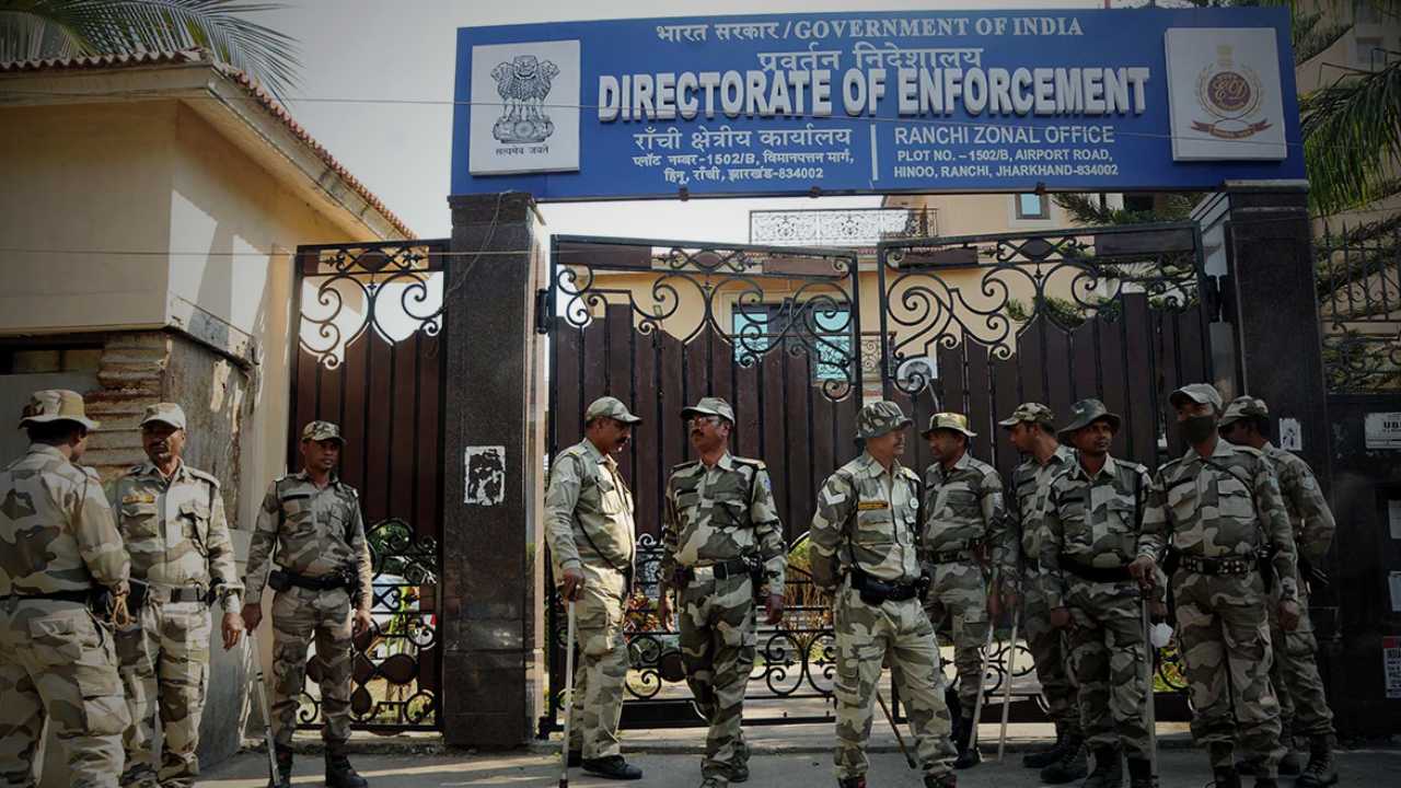 Enforcement Directorate Raid on Illegal Coal Trade