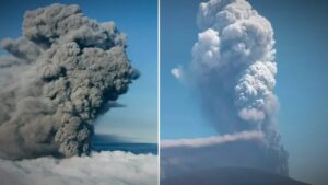 Toxic air heading towards India for Ethiopia Volcano.