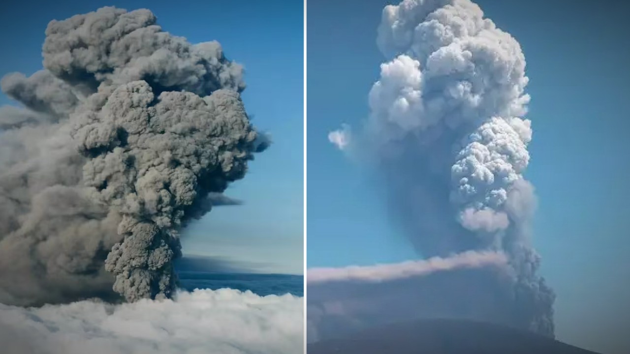 Toxic air heading towards India for Ethiopia Volcano.