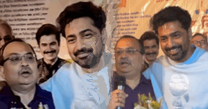 DEV and Kunal Ghosh Onstage Faceoff Turns into a Vijaya Sammilani Reunion