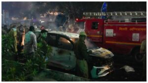 At least 11 dead in Delhi Explosion.