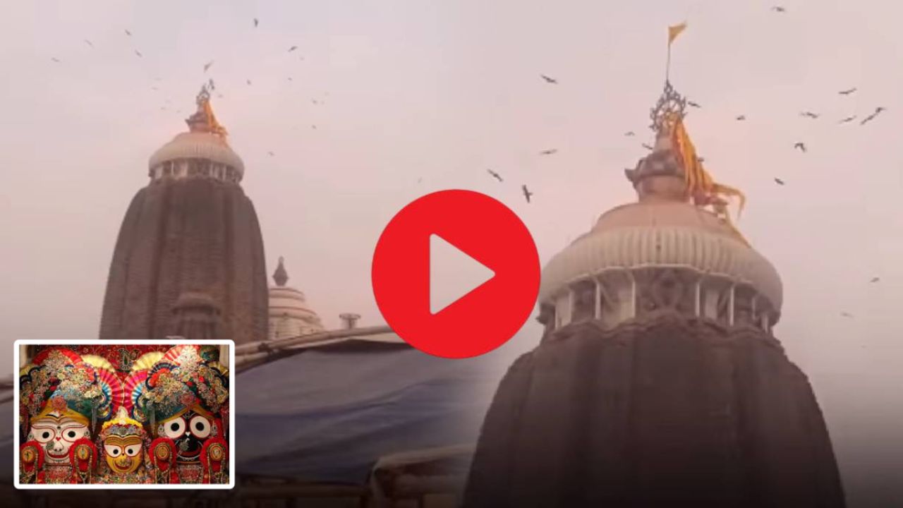 Puri Jagannath Temple what a shocking incident the viral video has caused panic on the internet