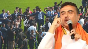 Suvendu Adhikari promises Messi return to Bengal