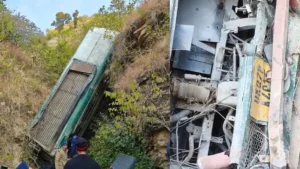 7 people have died in a horrific bus accident in Uttarakhand.