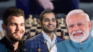 Arjun Erigaisi won bronze at the Fide World Blitz Championship.