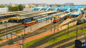 Largest Railway Station with over 100 trains operating daily on 23 platforms