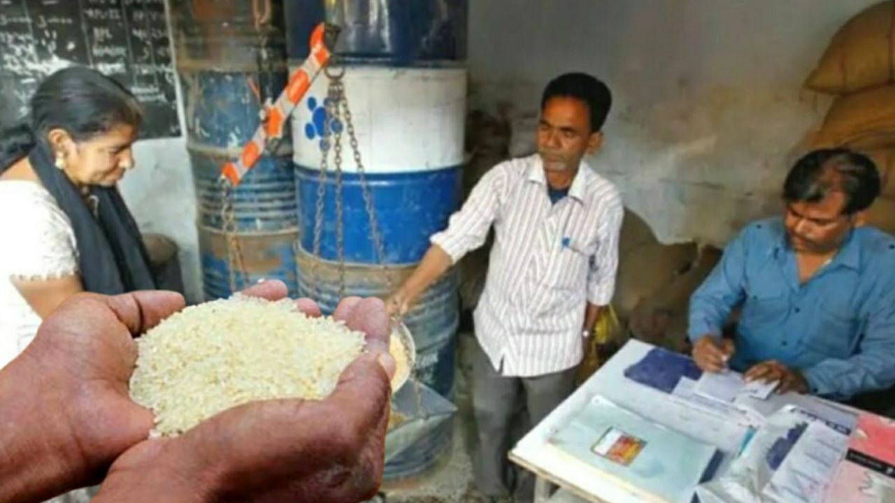 Central Government is decreasing rice amount in ration