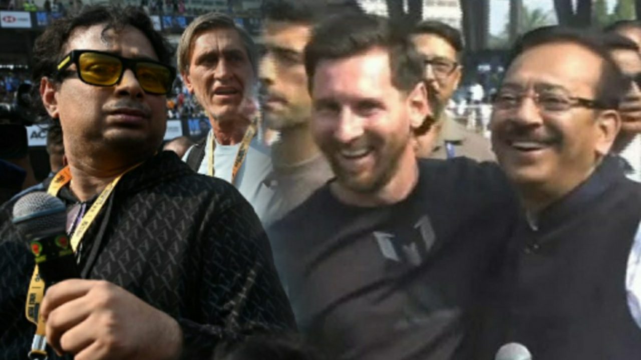 Satadru dutta claimed Lionel Messi didn't like being touched