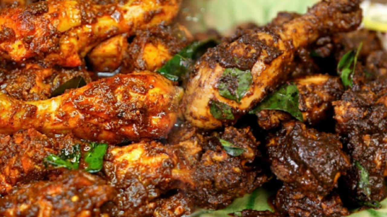 Chicken ghee roast recipe 
