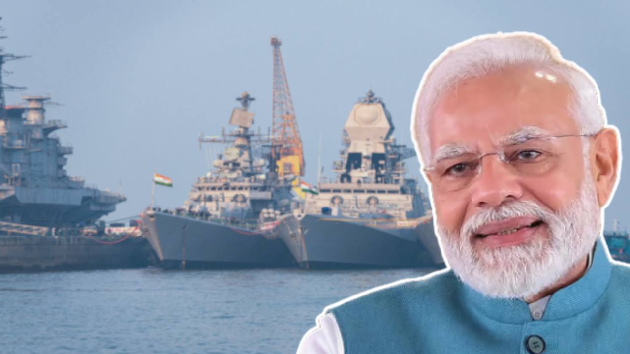 Warships are being added to the Indian Navy one after another.