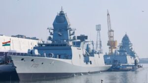 Warships are being added to the Indian Navy one after another.