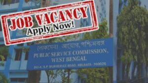 WBPSC Recruitment government job opportunities, new notification from the PSC