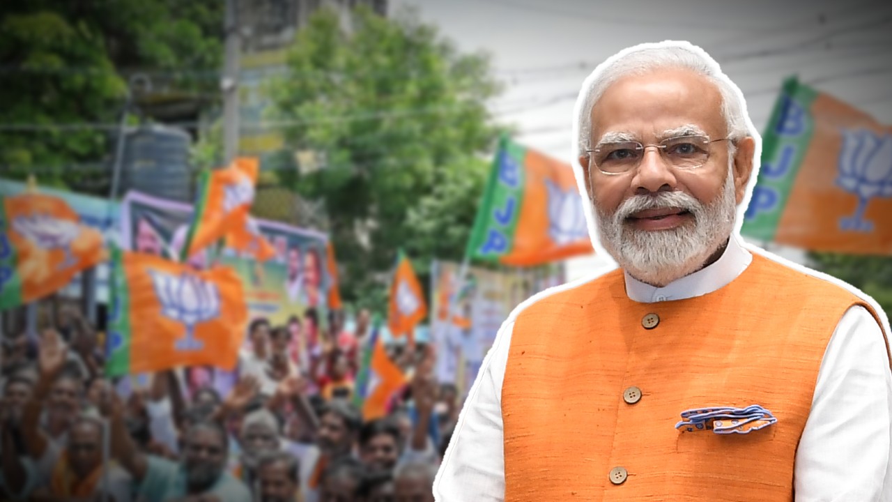 BJP achieves a historic victory in Kerala.