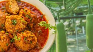 Recipe make bottle gourd kofta with just a few ingredients here's the dish