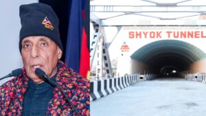 Rajnath Singh inaugurates 125 projects in Ladakh