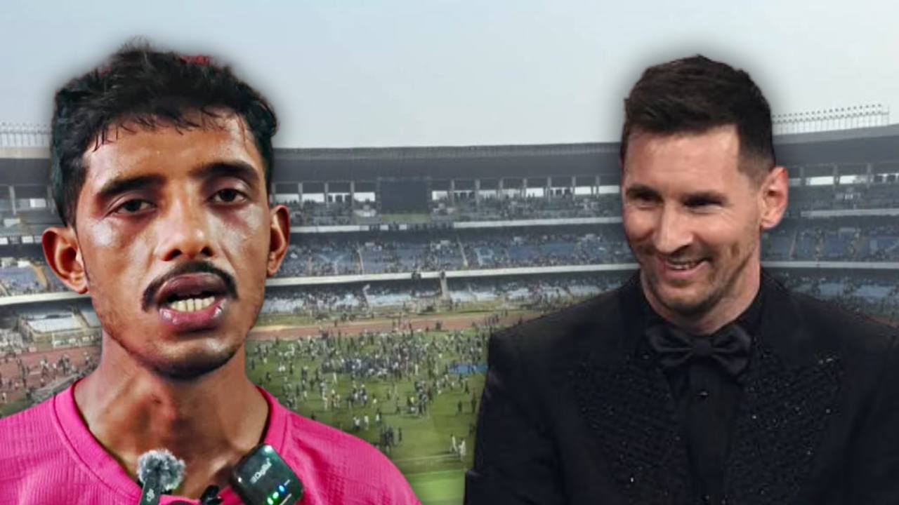 Messi in Kolkata after 14 long years.
