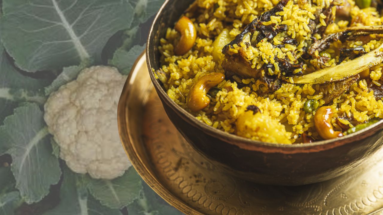 Recipe make different flavors of muri ghanta with cauliflower