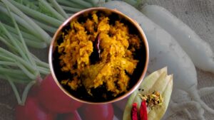 Recipe even if you don't like radishes this dish will be a treat for your taste buds