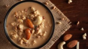 Recipe a sweet treat for a winter evening rice pudding with date palm jaggery