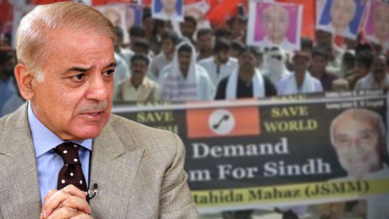 Protests in Pakistan demanding independent Sindh.