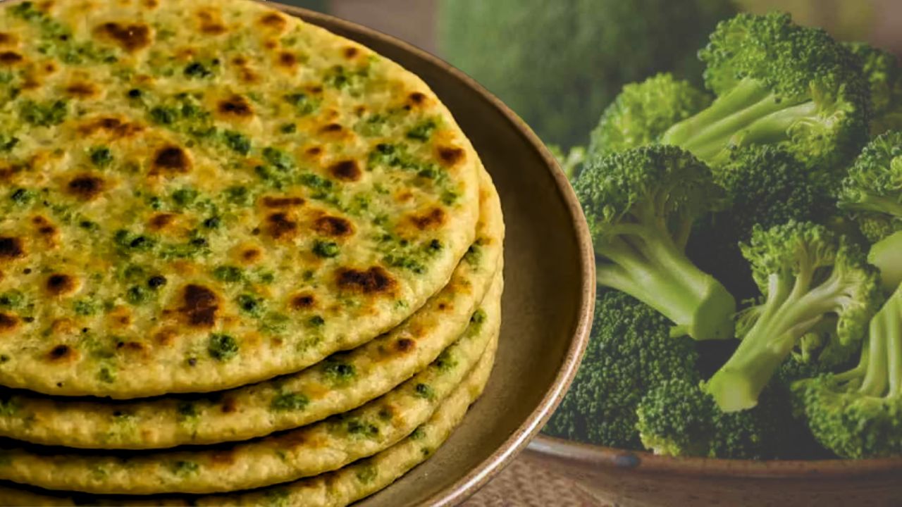Recipe broccoli is now in desi style make it instantly with this paratha