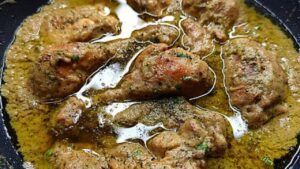 Recipe twist to the flavor of meat a special chicken dish for a winter afternoon without chilies