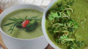 Recipe include broccoli soup in your diet menu