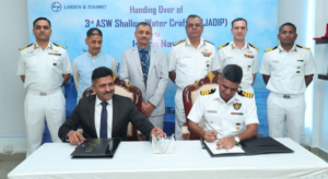 The Indian Navy has received the ultramodern warship 'Anjadip'.