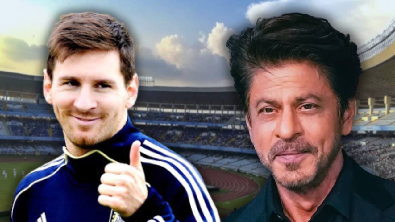 What did Shah Rukh Khan say about Lionel Messi's event?