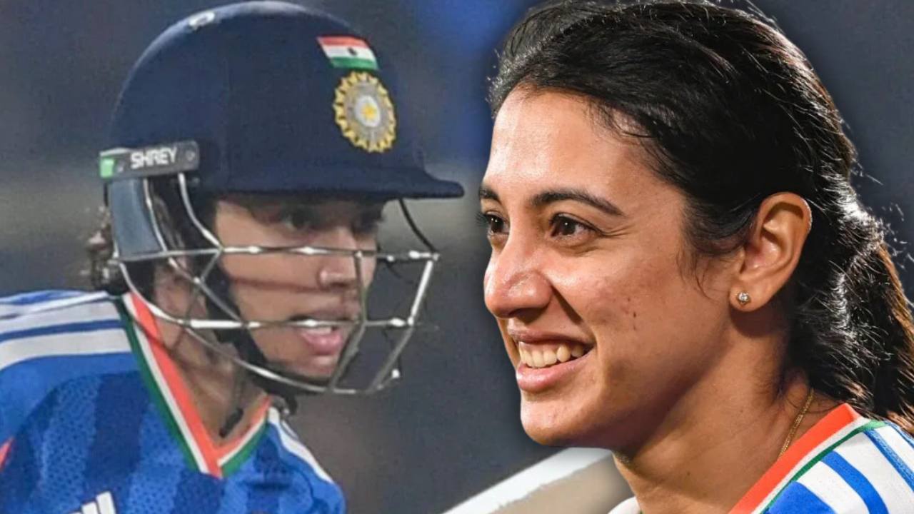 Smriti Mandhana sets world record against Sri Lanka.