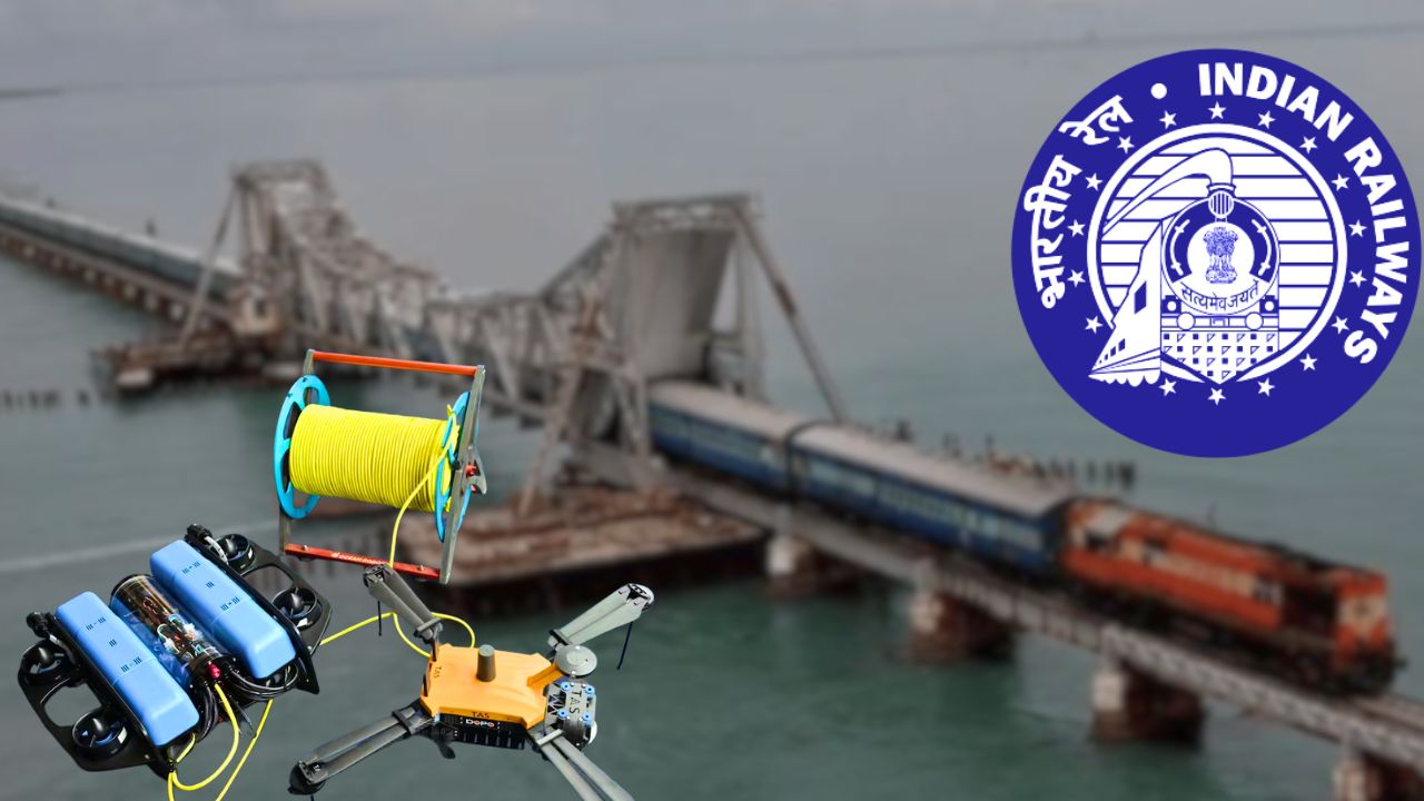 Indian Railway robots now monitor the safety of submerged railway bridges