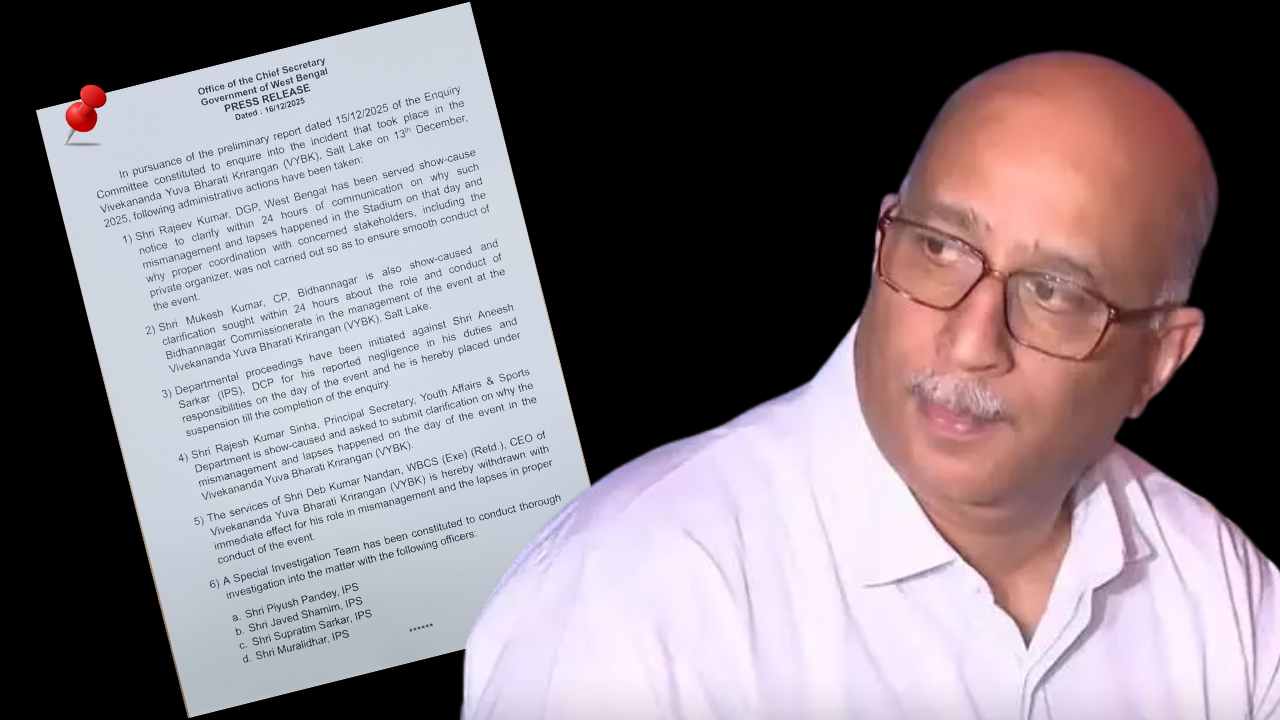 West Bengal Govt Takes Tough Administrative Action For the Yuva Bharati incident