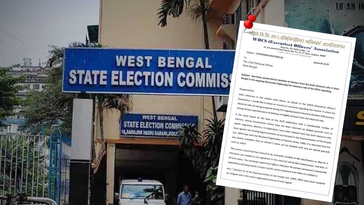 WBCS Flags Irregularities in SIR Process