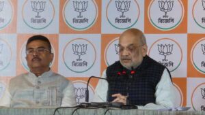 Amit Shah Sets West Bengal Focus Ahead of 2026