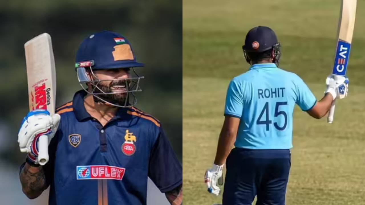 Virat Kohli-Rohit Sharma scored a brilliant century.