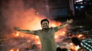 Hasina lashed out over the volatile situation in Bangladesh.