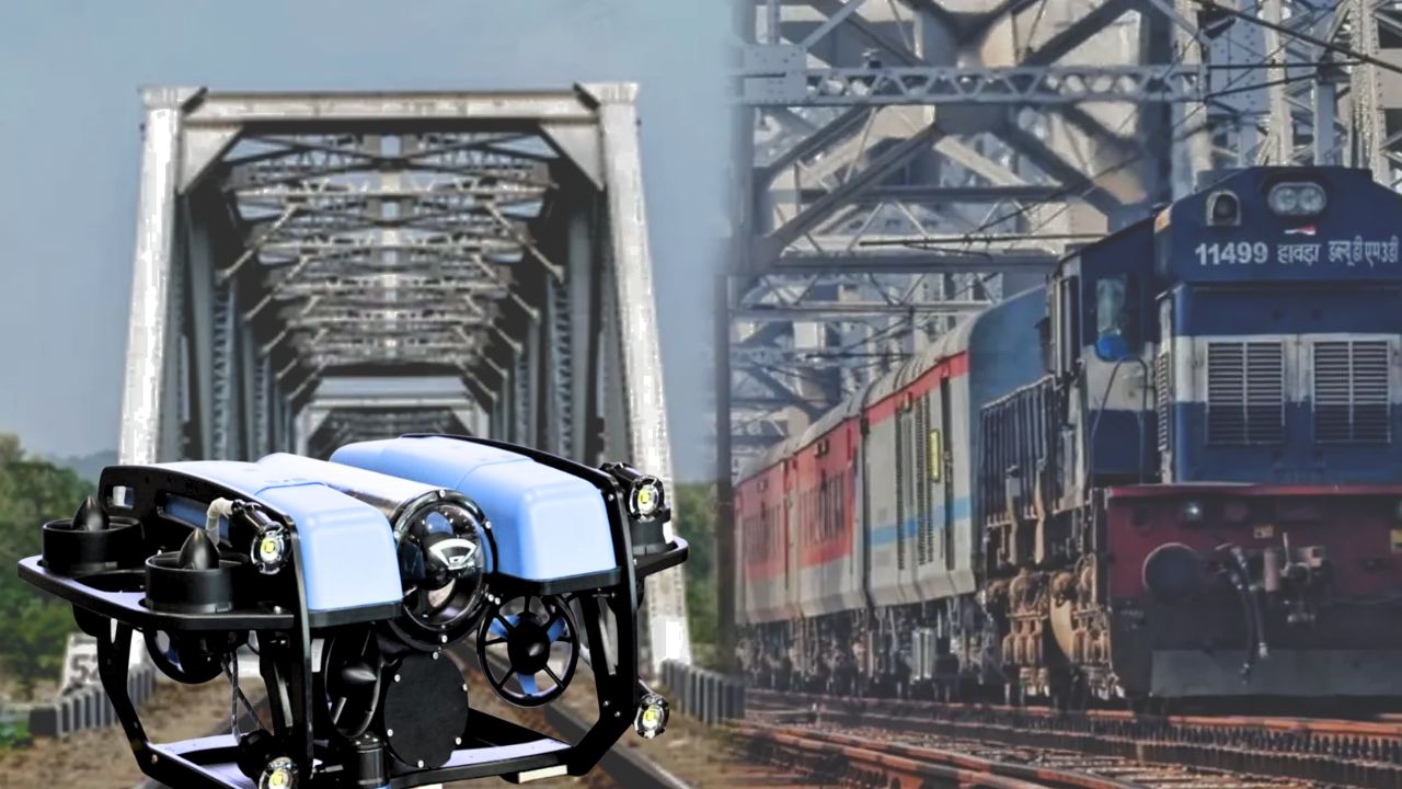 Indian Railways special tests are being conducted on 34 bridges using underwater drones