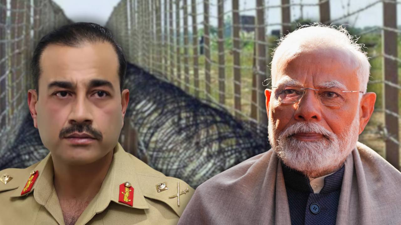 Asim Munir frequently visits the Indian border.