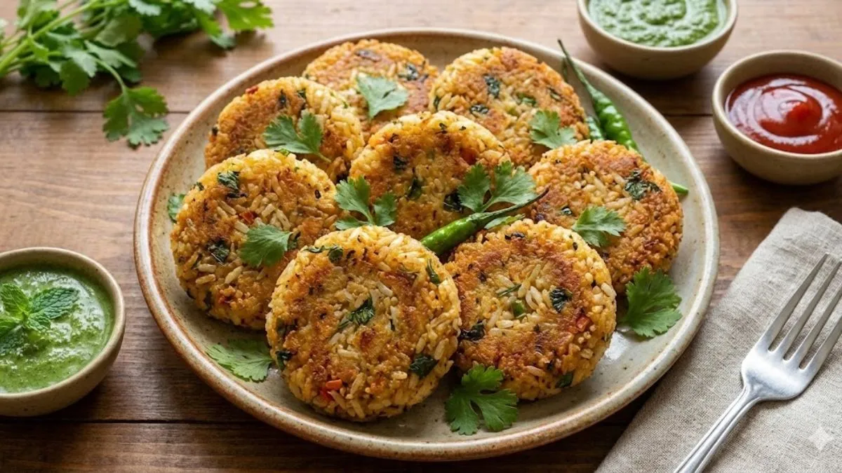 Cutlet from leftover rice recipe