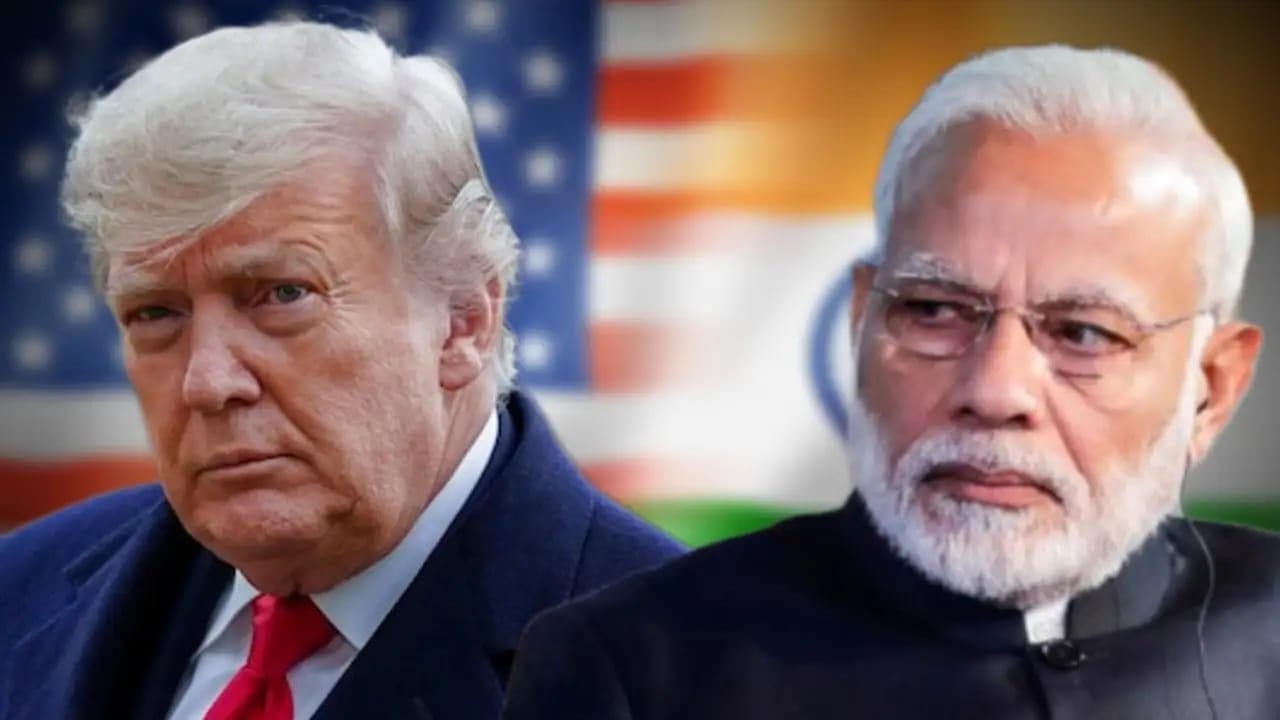 Trump again hints at imposing tariffs on India.