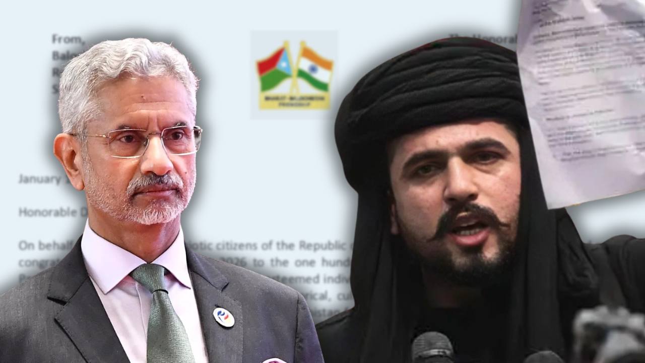 What did the Baloch leader tell India about Pakistan?