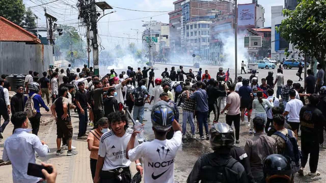 Nepal is once again burning in the flames of unrest.