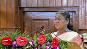 President Draupadi Murmu gave speech on power of women!