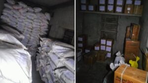 A large quantity of explosives has been recovered in Rajasthan.